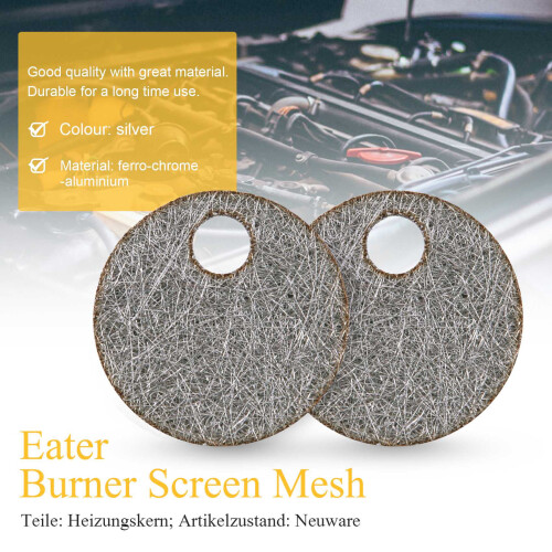 Car Heater Burner Screen Mesh 33MM Parking Heaters Screen Pad Replacement Part for WEBASTO AT2000ST 2