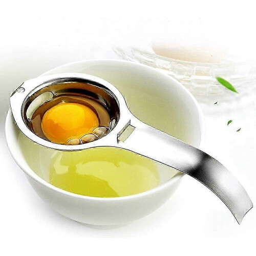 Stainless Steel Egg Yolk Separator Tool for Kitchen Baking Dishwasher Safe
