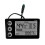 S866 LCD Display Control Panel for E-bike Scooter, Waterproof Plug, 24-48V, Black 1