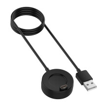1m Charging Cable Cradle, USB Charging Stand compatible with Garmin Forerunner Fenix Instinct Watch, Durable Plastic Portable Charging Dock