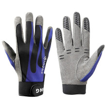 Split Finger Flying Disc Handschuhe rutschfest atmungsaktiv schnell trocknend Polyester Mikrofaser für Radfahren Größe S M L XL XXL
