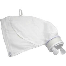 Nylon Mesh Pool Cleaner Bag Compatible with Polaris 280 480, Fine Mesh with Zipper and Enhanced Clip