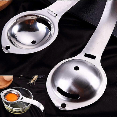 Stainless Steel Egg Yolk Separator Tool for Kitchen Baking Dishwasher Safe 2