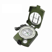 Survival Compass Military Lensatic Luminous Green for Outdoor Hiking Orienteering