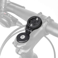 Fahrradcomputerhalterung für Rennradlenker, verstellbare Vorbaubefestigung, Aluminiumlegierung