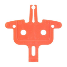 Hydraulische schijfremblokken afstandsstuk voor fietsremmen, compatibel met Shimano M355 M395 M446, kunststof, 43 mm lengte, 1 stuk