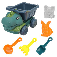 Beach Toy Set, ABS Material, 6-piece 7-piece Optional, for Kids Summer Outdoor Indoor Sand Play Bath Play