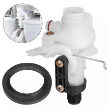 Kit Válvula de Água para Sanitário com Junta, Compatível com Thetford Aqua Magic V, Número de Peça de Substituição 31705, Material ABS