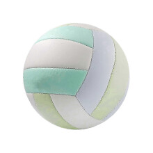 Official Size 5 Indoor Volleyball, Sturdy Durable PVC Rubber Material, Machine Sewn, For Beginners Kids Men Women, Indoor Outdoor Practice Training
