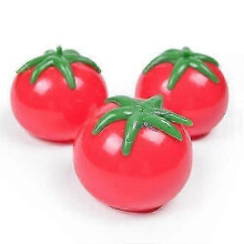 Splat Tomatenball-Quetschspielzeug, rot, 5,5 x 6 cm, TPR-Material, waschbar, Stressabbau, ab 3 Jahren, 1 Stück