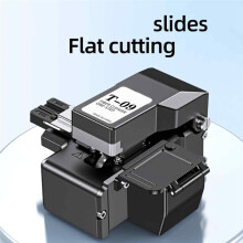 T-09 One-Step Fully Automatic Fiber Optic Cleaver+Blade Optical Fiber Fusion Splicer Cutter Cold Cut Hot Melt