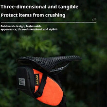 Fahrrad Dreiecktasche wasserdicht Polyester Nylon kompatibel mit Straßenfahrräder Mountainbikes Fahrräder für Pendler Touren Radreisen