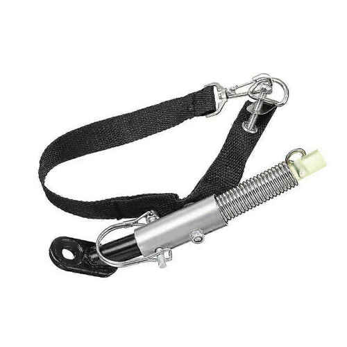 Conector de engate para reboque de bicicleta, Compatível com bicicletas universais e e-bikes, material metal e cinta de nylon