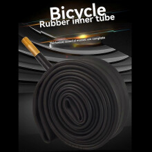 Dętka rowerowa 48 mm, wentyl 20x2,125/2,4, guma butylowa, czarna, do rowerów Snow Beach, BMX, E-bike, MTB, opony Fat