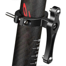 Fahrrad-Trinkflaschenhalterung, 360 drehbar, Aluminiumlegierung, 2er-Pack, Lenker-Sattelstützenhalterung