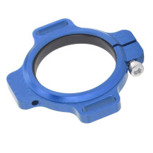 Kurbel-Kettenblattversteller aus Aluminiumlegierung, Tretlager-Vorspannung, kompatibel mit SRAM DUB, 28,99 mm Achsdurchmesser, blaues Fahrradzubehör