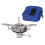 Portable Propane Camping Stove with Adjustable Flame Control, Silver 1