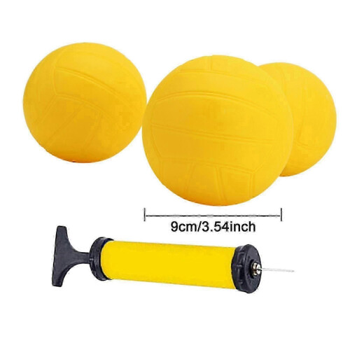 Spike Replacement Balls Compatible with Roundnet Game, Mini Volleyballs, Soft PVC 2