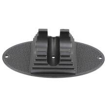 Roller-Parkständer mit Radschutzplatte, Kunststoff-Radschutz für 95–120 mm große Tretroller- und Fahrradräder, Bodenaufbewahrungsorganizer