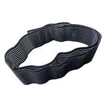 Breast Compression Band, Adjustable Breast Support Wrap, Polyester, for Women Fitness Running Yoga, Black, 150cm x 7.5cm