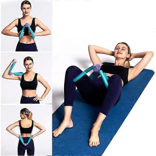 Thigh Trainer Leg Exercise Equipment with Thick Steel Spring Compact Design 2