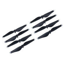 Hélices de substituição Compatível com DJI Mavic AIR, 4 pares, cor preto e branco, material plástico