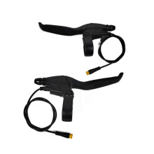 Elektrische fietsremhendels 2 stuks, compatibel met Bafang BBSHD BBS01 BBS02, aluminiumlegering 3-pens waterdicht 50cm 36V 48V