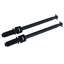 1 Pair Front Drive Shaft, ABS Plastic Spare Replacement Parts compatible with 1/16 Scale 9130 4WD Big Feet Truck RC Car