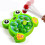 Interactive Whack A Frog Developmental Game, Active Early Learning Toy with 2 Hammers, for 3-8 Year Old Children 1