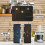 Kitchen Timer with Magnetic Back and Loud 120dB Alarm, Large LED Display, Countdown and Countup Functions, Battery Powered 3