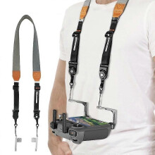 Correia de ombro autoequilibrada ajustável Compatível com DJI RC RC 2 controlo remoto com ecrã