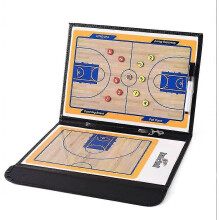 Kit de pizarra táctica magnética con portapapeles y rotulador borrable para entrenamiento de baloncesto.