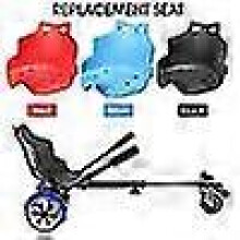 Siedziba do gokarta czarna plastikowa 27,5x34,5x23,5 cm Kompatybilny z Hoverkart