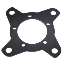 Adaptador de Coroa de Corrente para Motor Central de Bicicleta Compatível com Bafang BBS01 BBS02, Liga de Alumínio