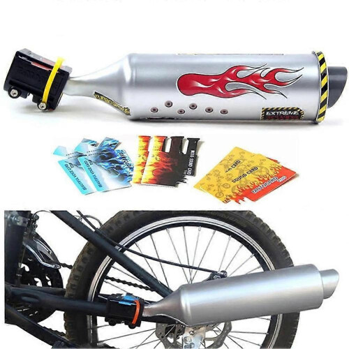 Pot d'échappement turbo pour vélo, système audio de modification des rayons 1