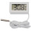 Termómetro digital LCD mini con cable de 1 m, rango de temperatura de -50 a 110 , precisión de 3 . 5