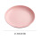 Snack Plates Set, Reusable Plastic Dinner Plates, Dishwasher and Microwave Safe, Unbreakable 3