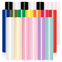 Self-Adhesive Vinyl Foil Set, 20 Sheets, 30x30 cm, Gloss, Different Colors — adhesive vinyl film, set of 20 sheets, vinyl sheets for cricut