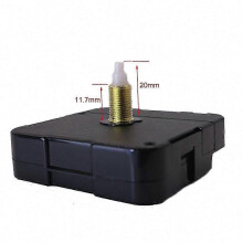 Movimento de relógio de quartzo Compatível com HR1688, engrenagem de náilon 20mm 11.7mm, kit com 2 peças