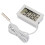 Termómetro digital LCD mini con cable de 1 m, rango de temperatura de -50 a 110 , precisión de 3 . 2