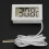 Termómetro digital LCD mini con cable de 1 m, rango de temperatura de -50 a 110 , precisión de 3 . 3
