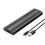 M.2 SSD Enclosure NVMe Protocol M.2 to USB3.2 Gen2 Type-C 10Gbps SSD Case M.2 Solid State Mobile Hard Disk Box Black 1