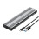 M.2 SSD Enclosure NVMe Protocol M.2 to USB3.2 Gen2 Type-C 10Gbps SSD Case M.2 Solid State Mobile Hard Disk Box Gray 1