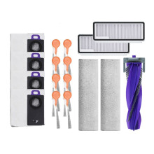 Accessories for  Flow 2-Water Tank Version Main Side Brush Mop Cloths HEPA Filter Dust Bag Replacement Spare Parts