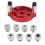 Self-Centering Dowel Jig, Handheld Drill Guide with 8 Bushings (3-10mm) for Woodworking 3