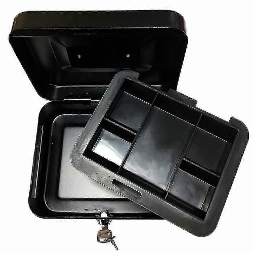Cofre Pequeno em Aço Inoxidável para Dinheiro, Documentos e Objetos de Valor 2