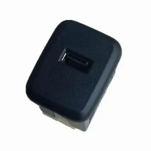 Porta USB per auto compatibile con Opel Vauxhall Insignia 2017-2024, presa anteriore nera