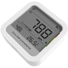 LoRaWAN CO2 Temperature Humidity Monitor NDIR Analysis Built-in Buzzer Alarm CO2 Temp RH Monitor 915MHZ