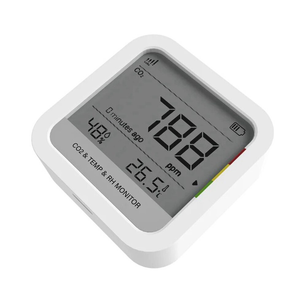 Lorawan Co2 Temperature Humidity Monitor Ndir Analysis Built-In Buzzer Alarm Co2 Temp Rh Monitor 915Mhz 4711528179388
