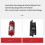 Right Tail Light Compatible with Peugeot Partner 2019-2023 PC Material 2